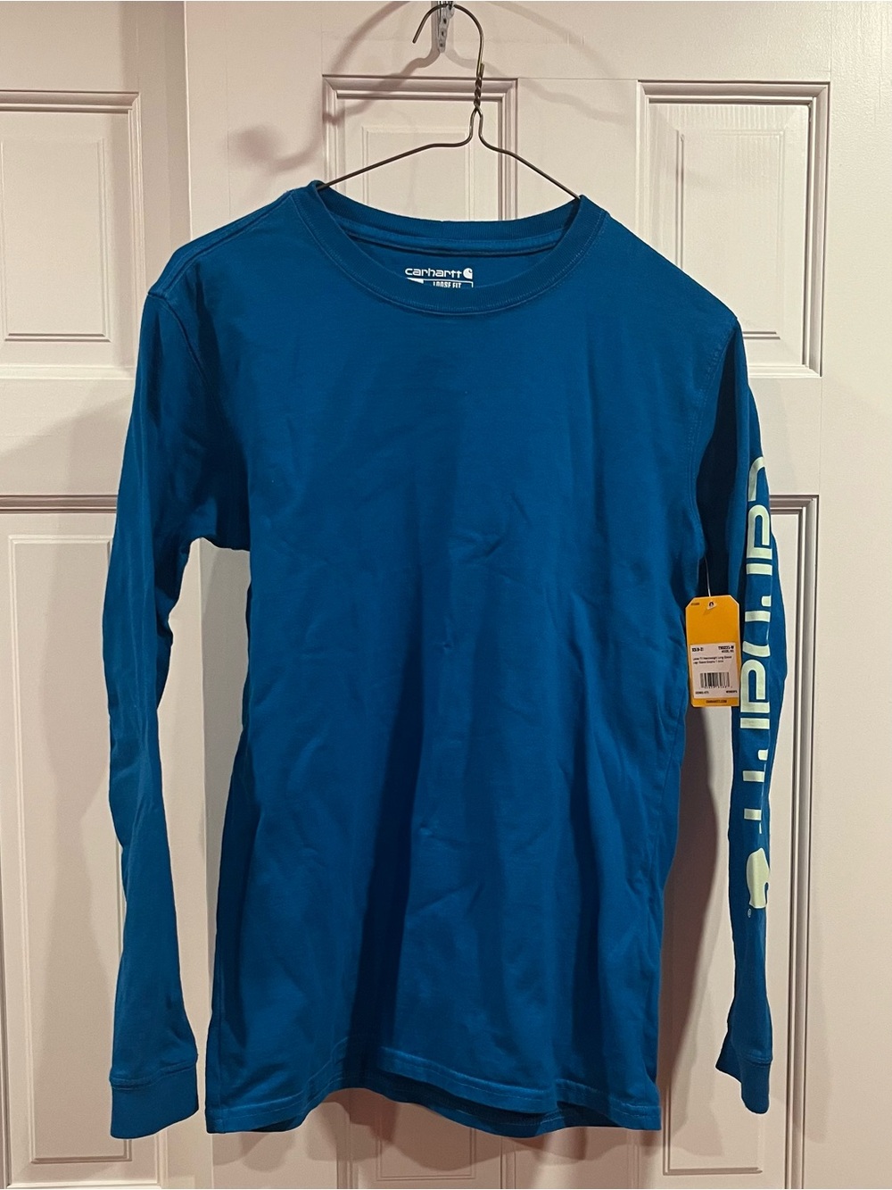 Carhartt Teal Long Sleeve Shirt
